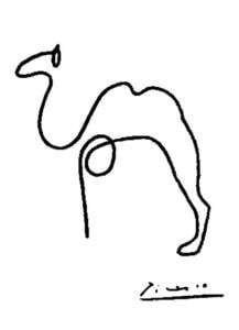 Camel pose by piccaso